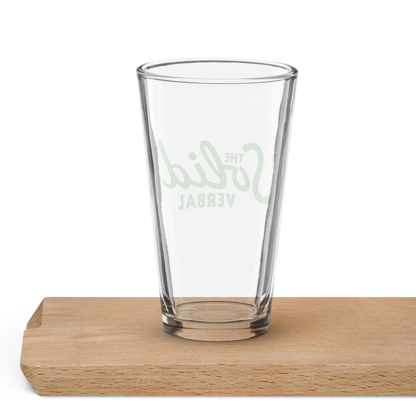 Verballer Pint Glass